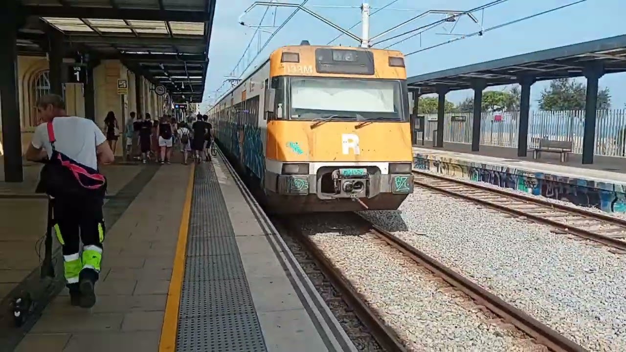 Renfe Rodalies R1 Estacion de Malgrat de Mar 