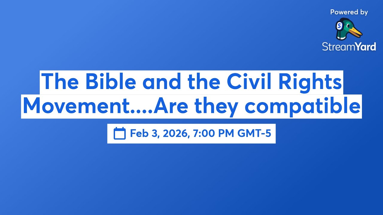 The Bible and the Civil Rights Movement....Are they compatible 📱