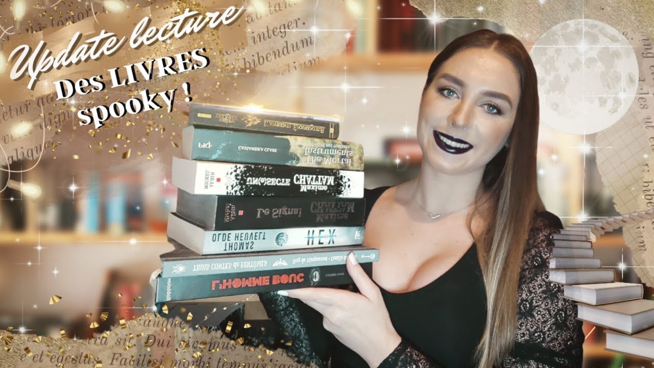 Ces livres m'ont VRAIMENT fait flipper ! 👻 UPDATE LECTURE Spooky 📚🕯