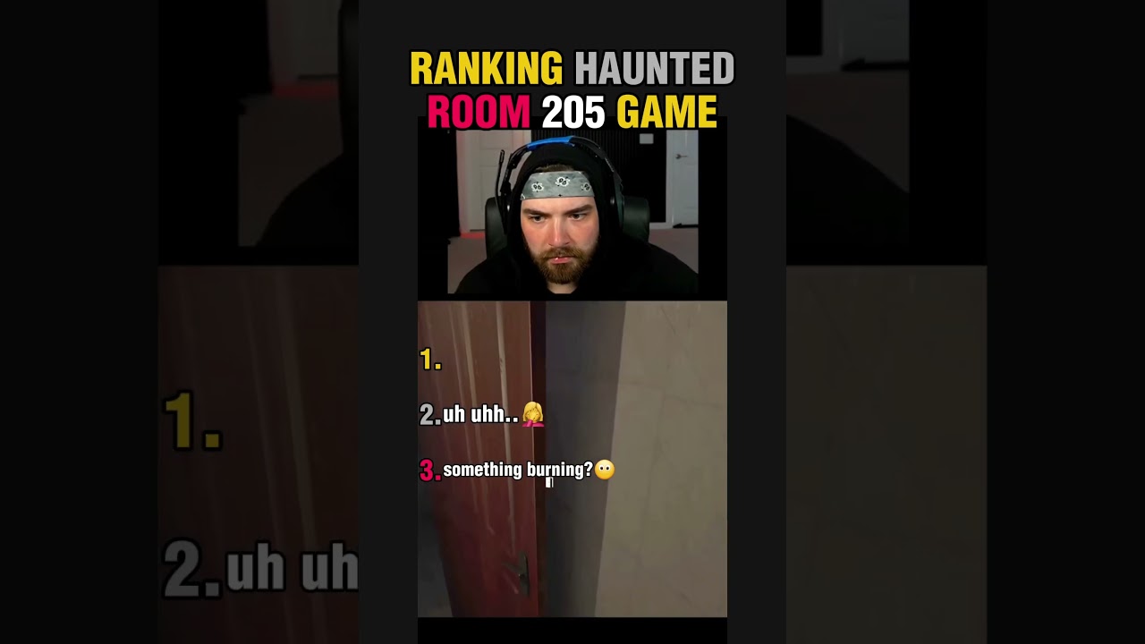 Ranking Haunted Room 205 Game 
