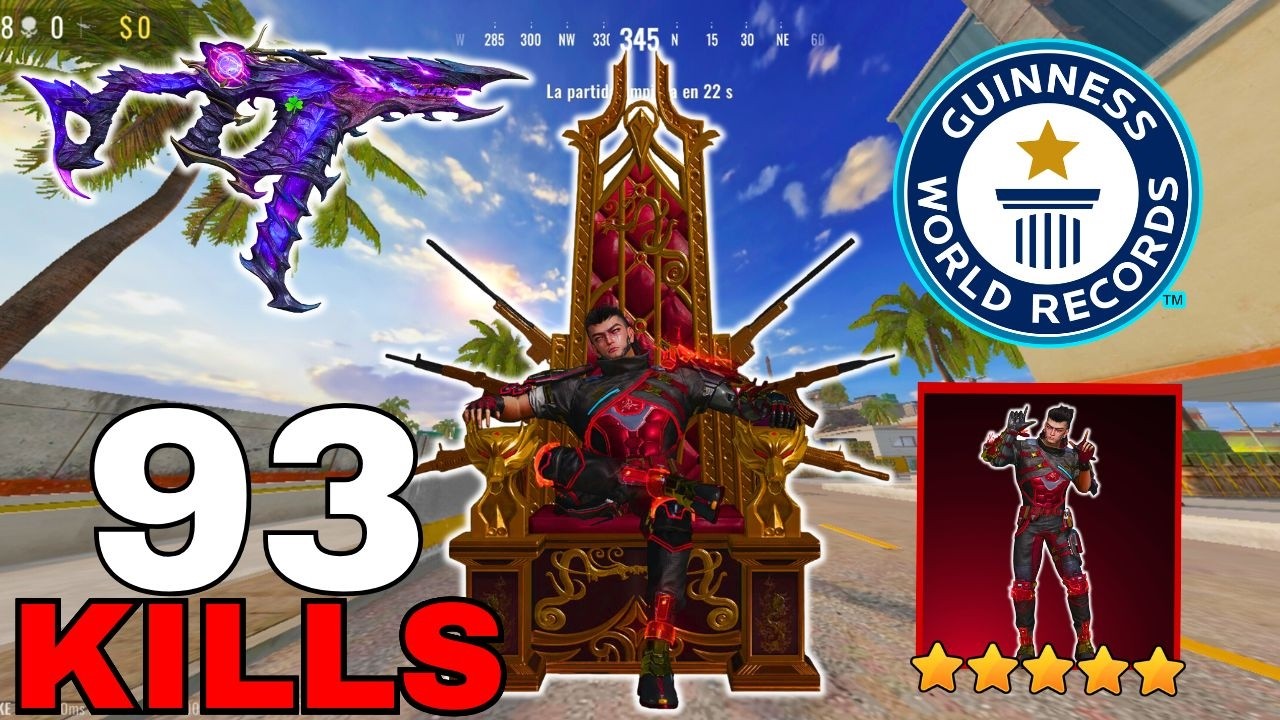 93 KILLS! 🤯 JUEGO FULL RUSH Y AGRESIVO - BLOOD STRIKE - POCO X6 PRO