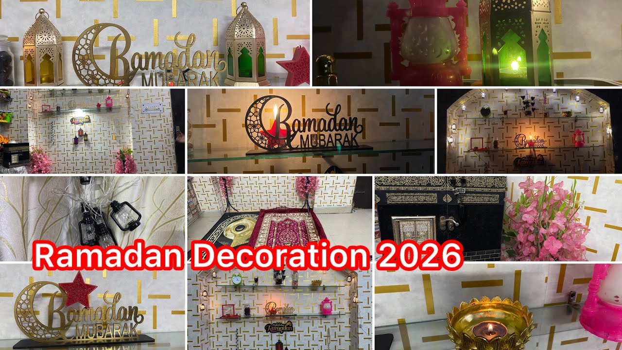 Ramadan Decoration Ideas 2026 |Ramadan Decoration Ideas at home |how to make Ramadan Decorations