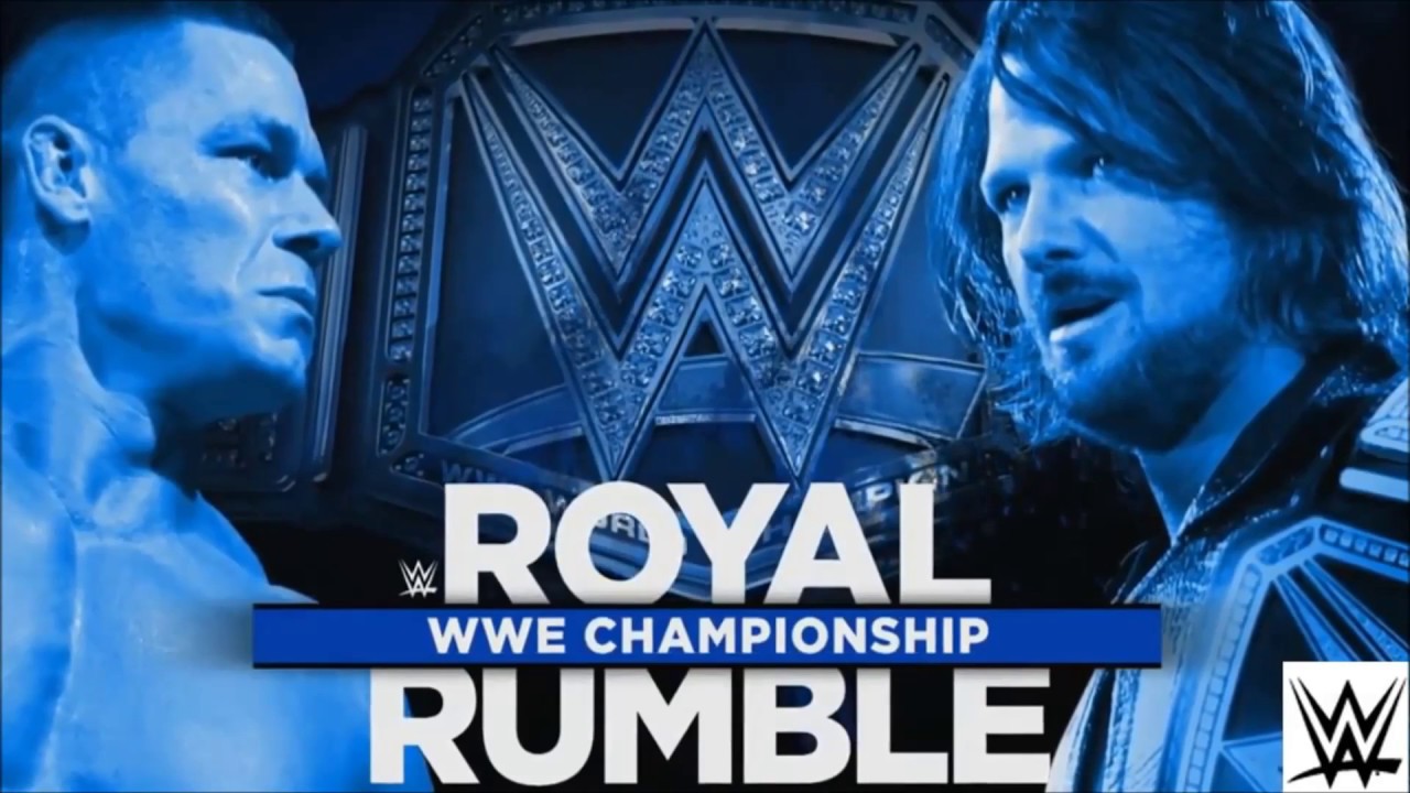 WWE Royal Rumble 2017 Match Card