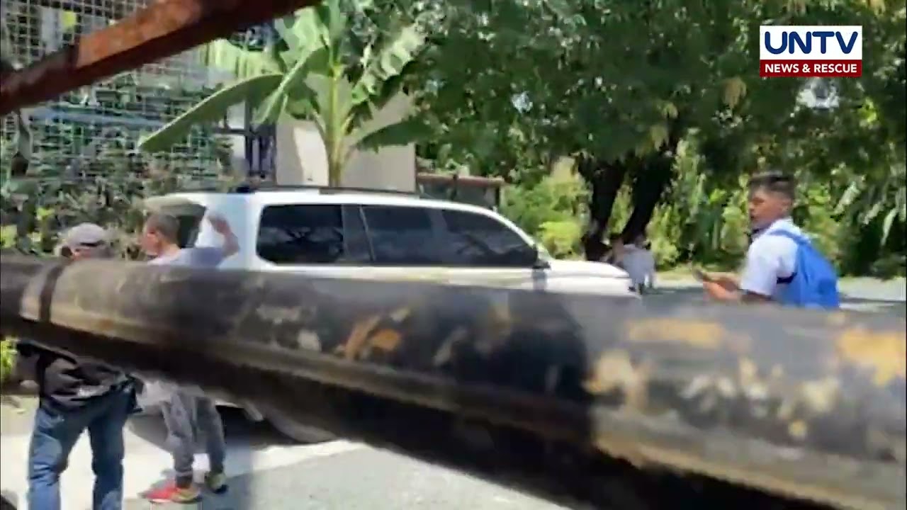 Some of the so-called 18 ex-bodyguards arrived at the supposed Cayetano Bloc BRC hearing