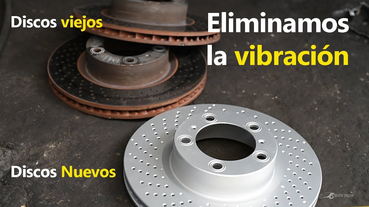 Cambio de discos de Porsche, originales a Textar PRO+
