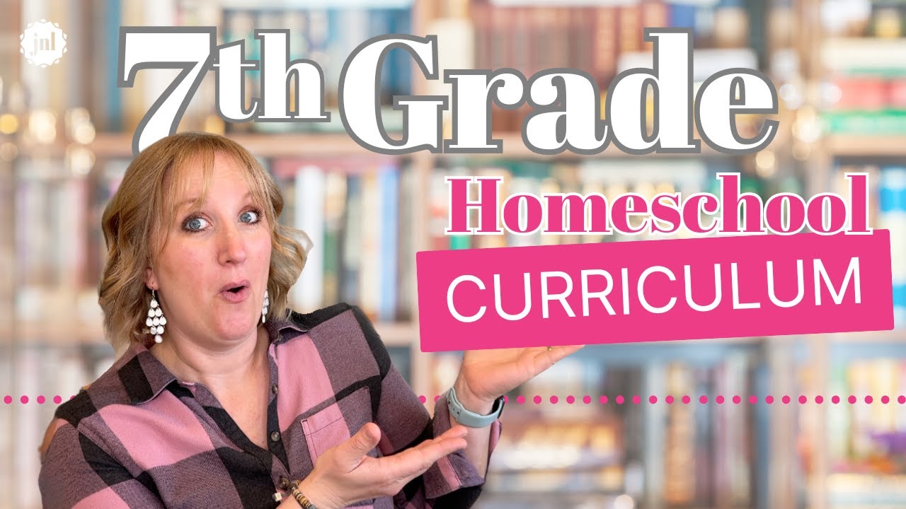 Homeschool Curriculum Picks 7th Grade 2025 || Math, Language Arts, Science, and Social Studies