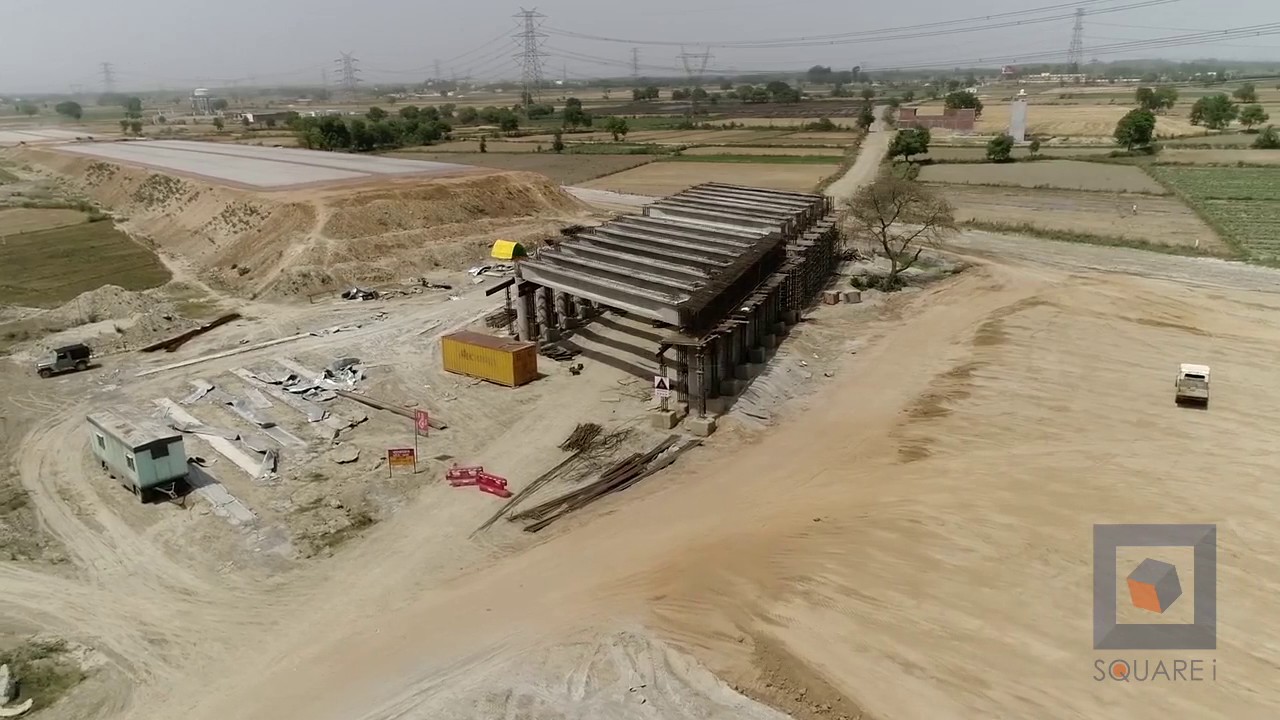 A drone's view of our new project for Anaadi Group.
