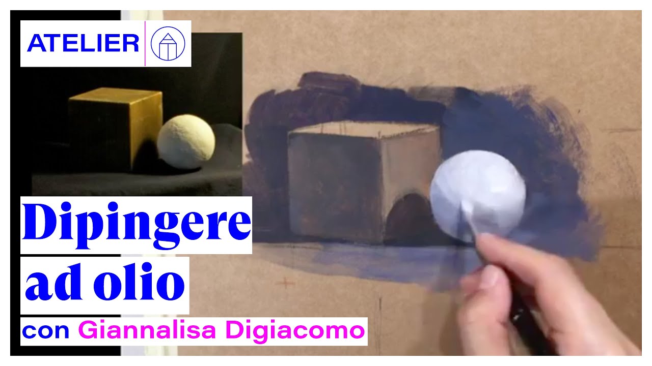 Dipingere a olio con Giannalisa Digiacomo per Lapis Atelier - 30 minuti