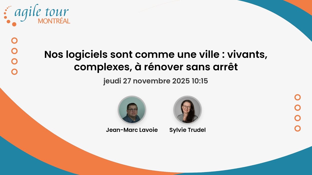Nos logiciels sont comme une ville : vivants, complexes, à rénover sans arrêt