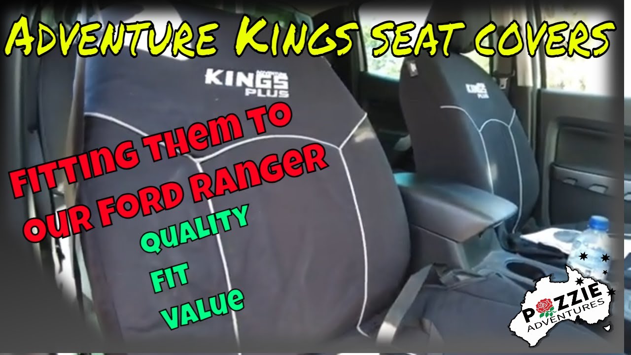 Fitting Adventure Kings Plus seat covers to a Ford Ranger PX3 #seatcovers #ford ranger
