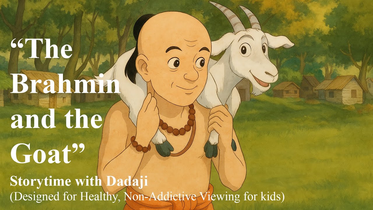 The Brahmin and the Goat | A Panchatantra Classic | Storytime with Dadaji