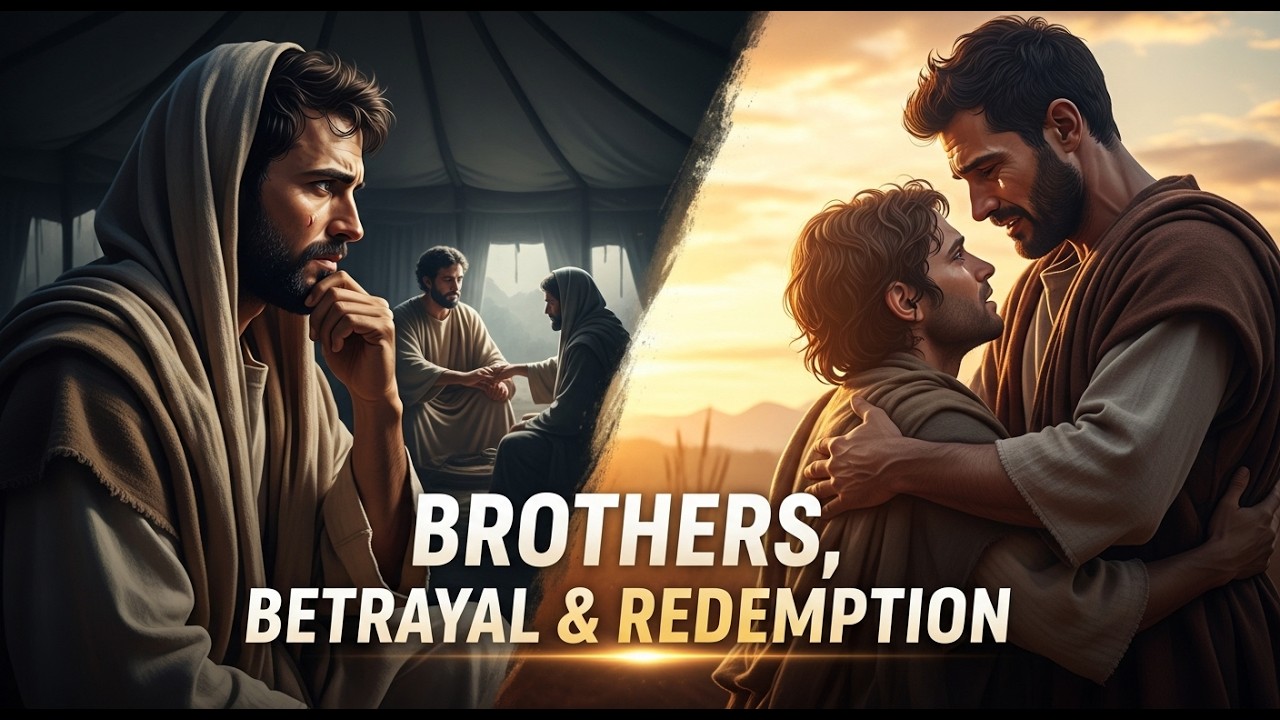 ⚔️🔥 Jacob & Esau: A Story of Betrayal, Destiny, and Redemption 🔥⚔️ │Bible Space 👑🕊️