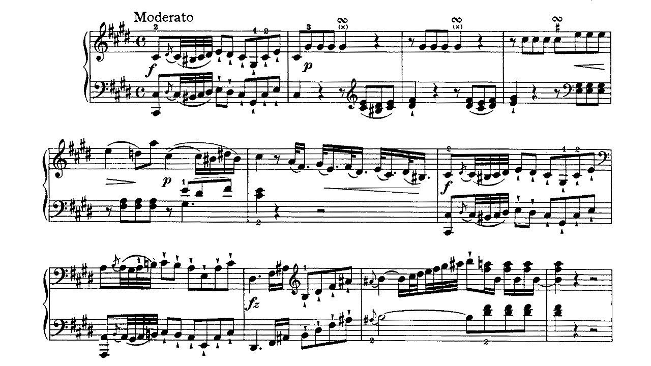 Haydn: Sonata No. 49 in C sharp minor Hob.XVI:36 - Rudolf Buchbinder, 1972 - Telefunken 6.35249