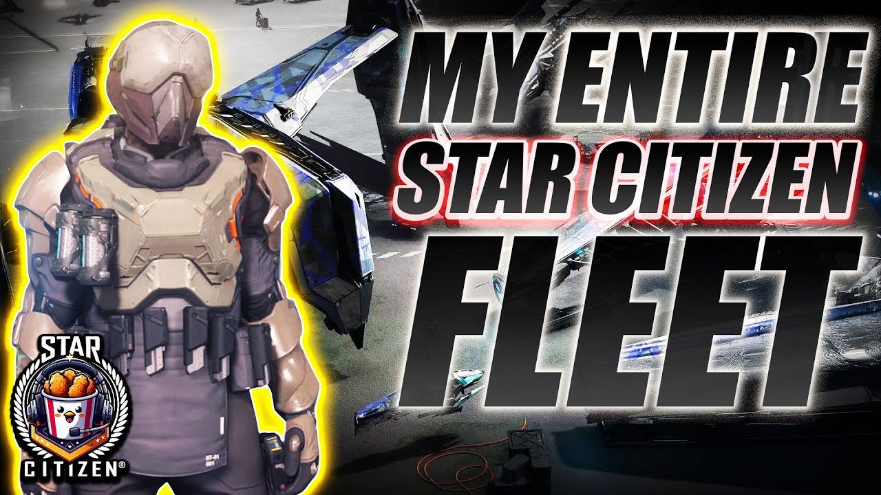 Мой флот целиком в Star Citizen - 4.5