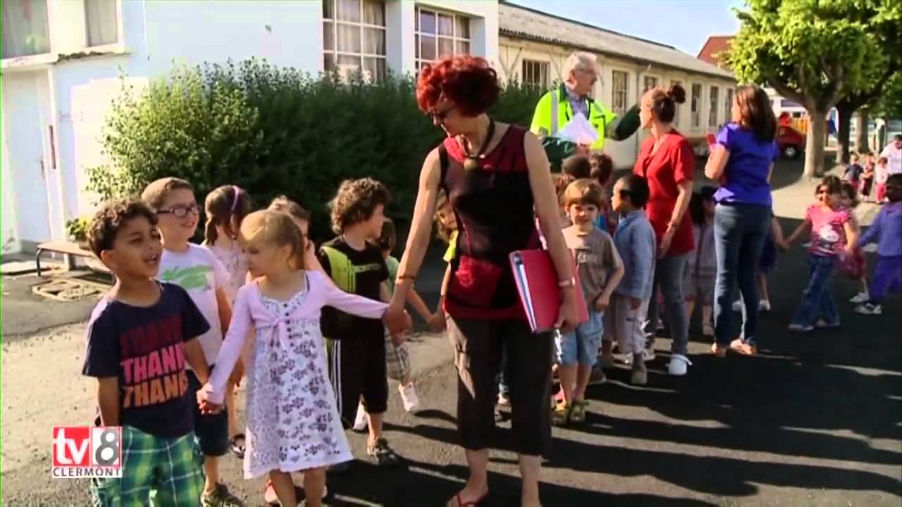 Exercice d'évacuation au groupe scolaire Diderot