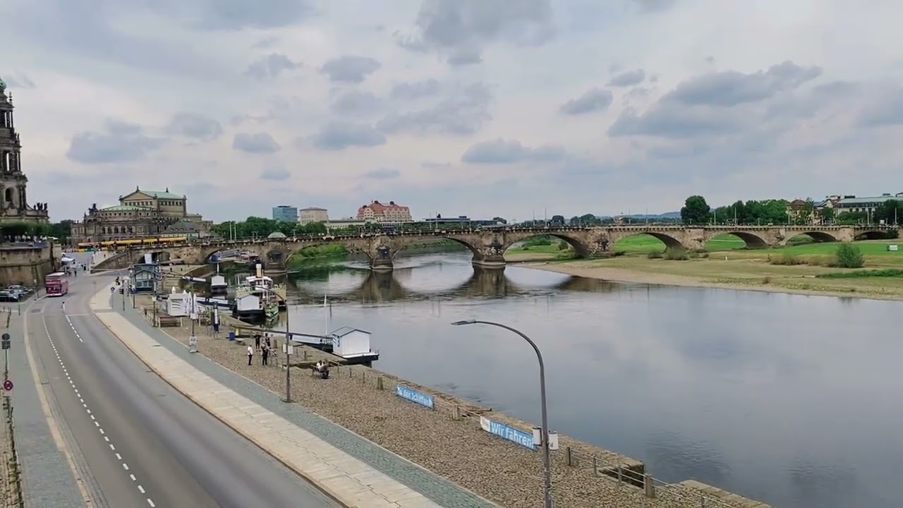 Шикарный вид на Дрезден — город, который вдохновляет 🌆Панорамы Дрездена завораживают своей красотой