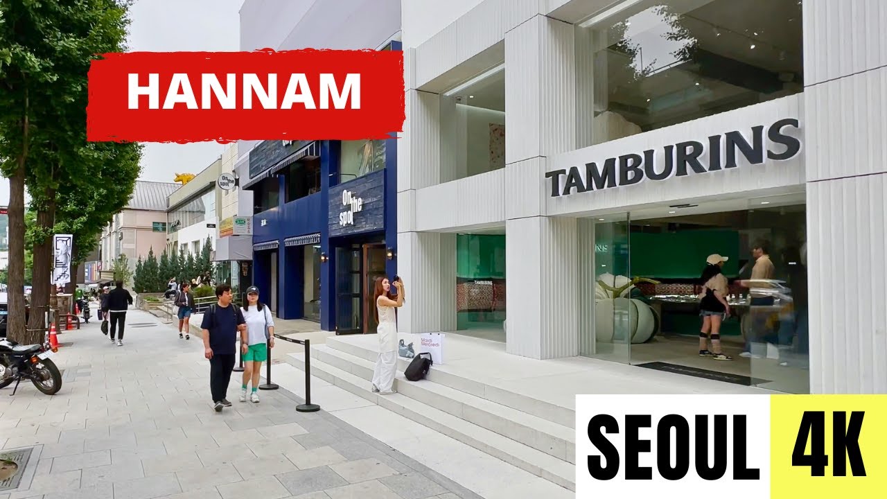 SEOUL, SOUTH KOREA 🇰🇷 [4K] Hannam &mdash; Walking Tour