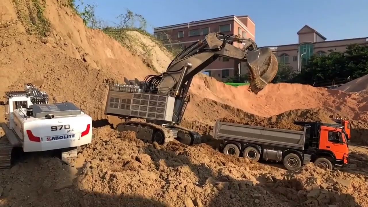 RC Liebherr 9800 in China