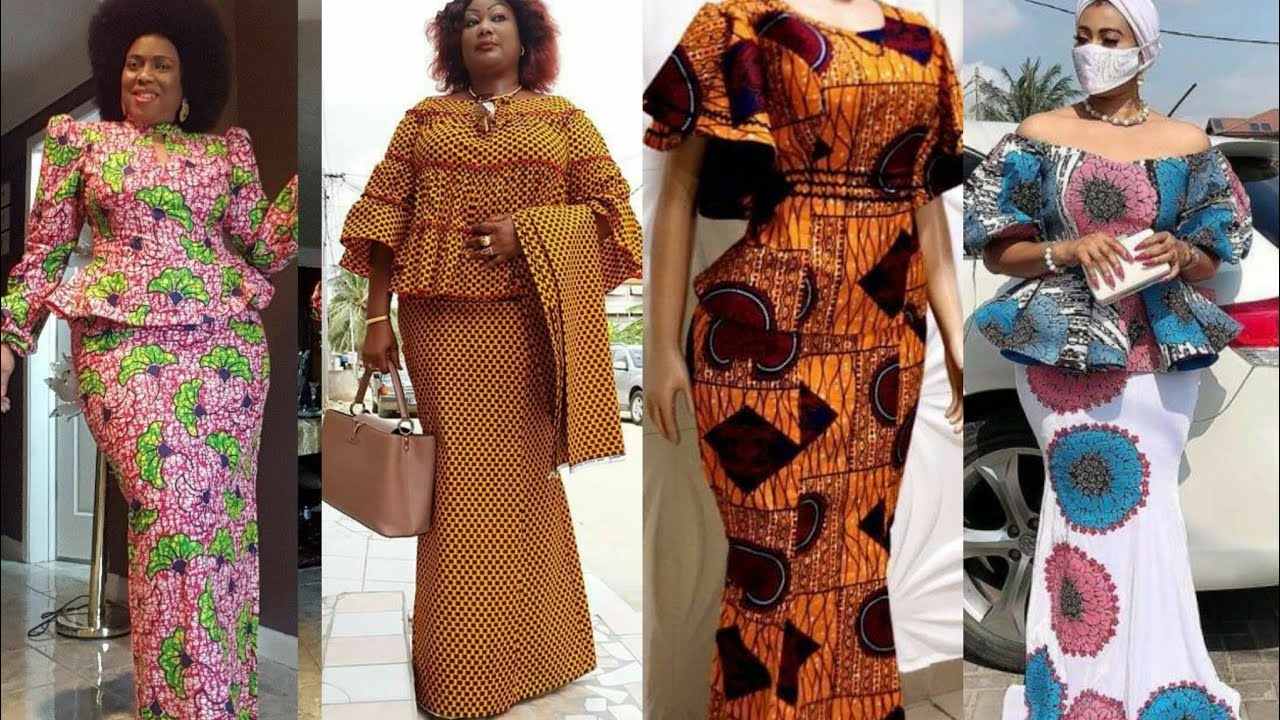 🆕️TRÈS BELLE TENUE AFRICAINE DE TAILLE BASSE  EN WAX/PAGNE 2022 ANKARA SKIRT & BLOUSE AFRICAN DRESS