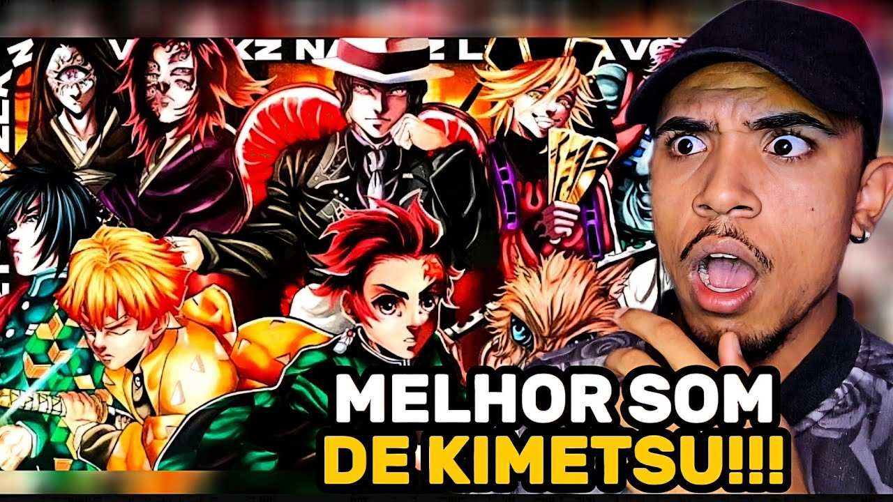 (OLHA ESSA INTERPRETA&Ccedil;&Atilde;O) LKZ - Superiores V&atilde;o Cair (Demon Slayer) &bull; React 🔥