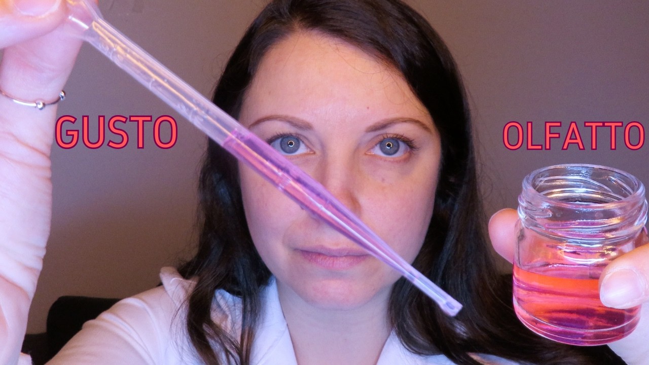 DOTTORESSA TI FA TEST DEL GUSTO E DELL'OLFATTO ASMR