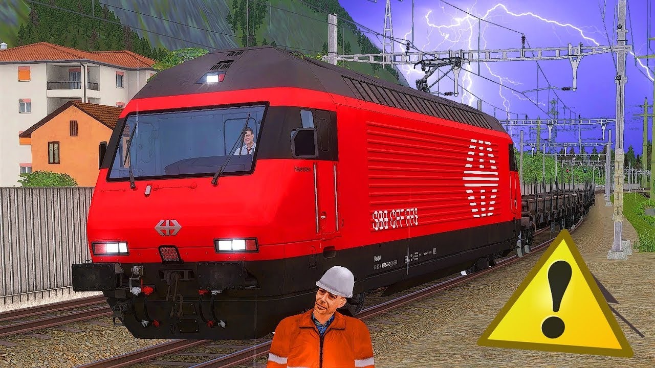 GOTTHARDBAHN IM STURM | Schweiz - SBB Re 460 | TRAIN SIMULATOR 2019 – Rivet Games