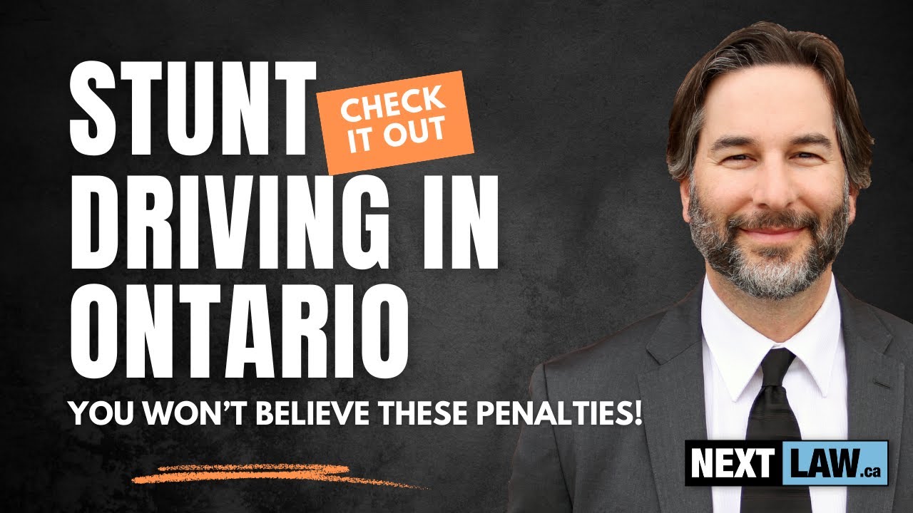 The Hidden Penalties of Stunt Driving in Ontario