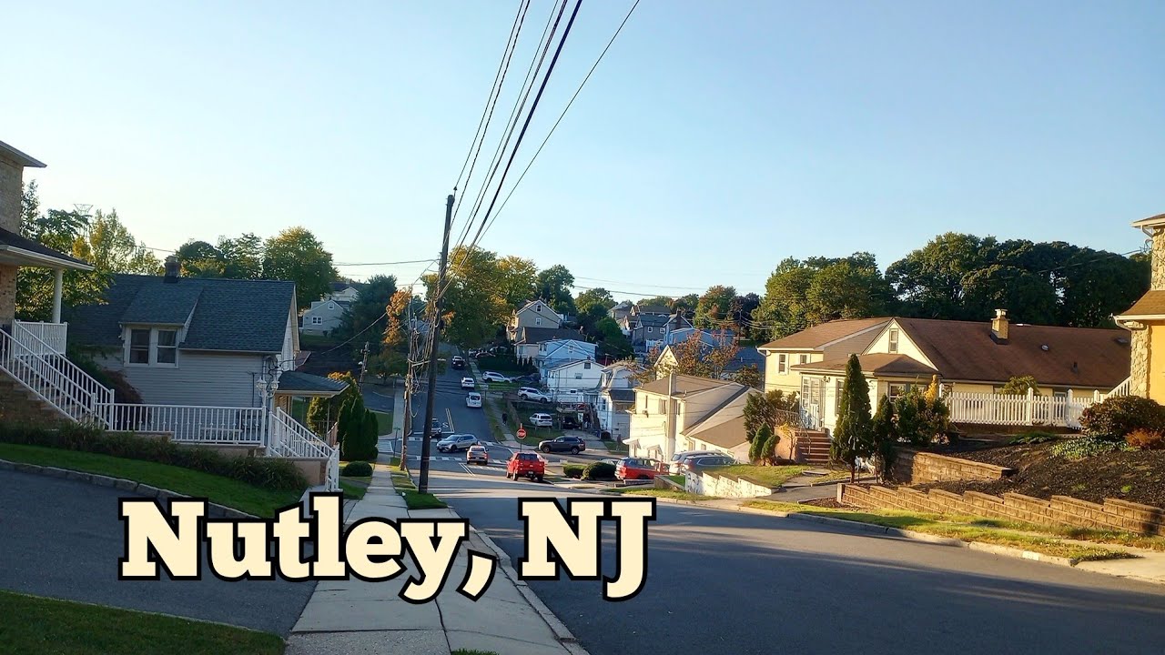 Walking tour in Nutley, New Jersey, USA | Belleville border to downtown area