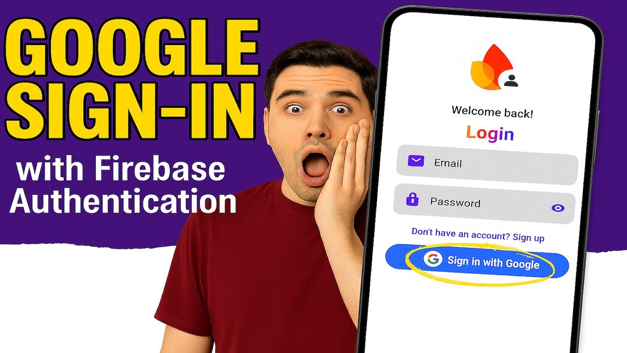 🔥 Google Sign-In with Firebase & Credential Manager in Jetpack Compose | Step-by-Step Guide