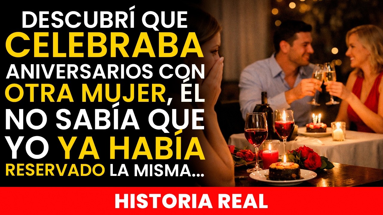 Descubrí que celebraba aniversarios con otra mujer, ÉL NO SABÍA QUE YO YA HABÍA RESERVADO LA MISMA…