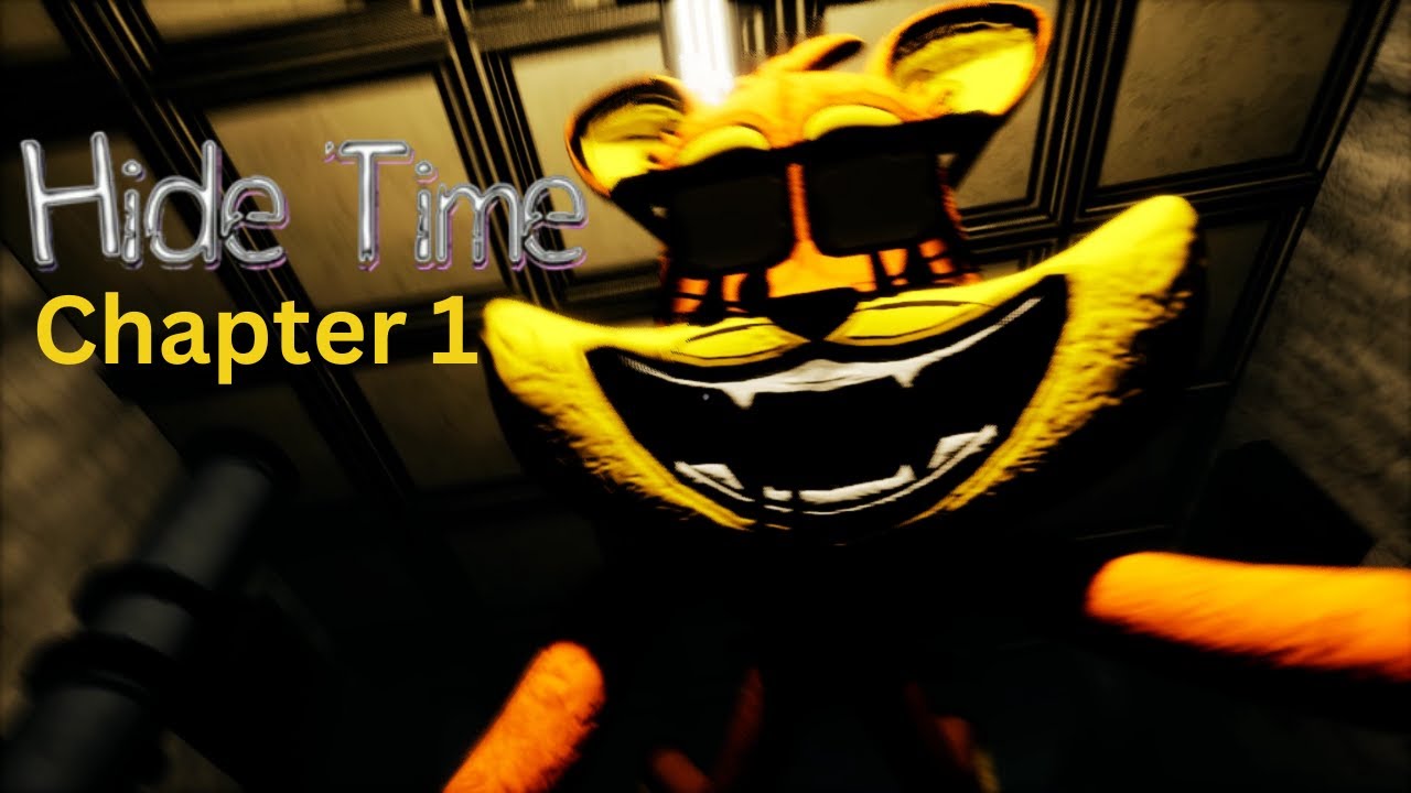 HIDE TIME CHAPTER 1 Full Gameplay (Mascot Horror) - Full Game + Ending