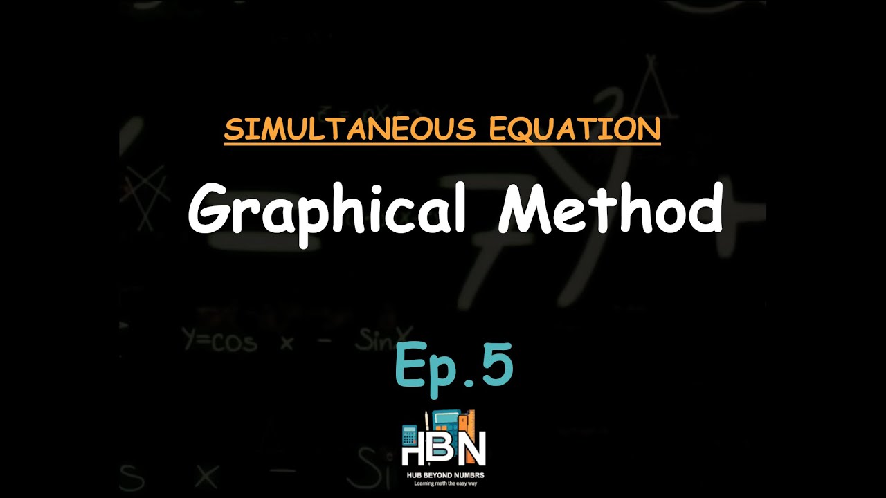 Solving Simultaneous Equations Using Graphs