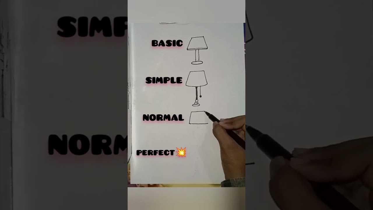 different lamp #drawingtutorial #lamp #different