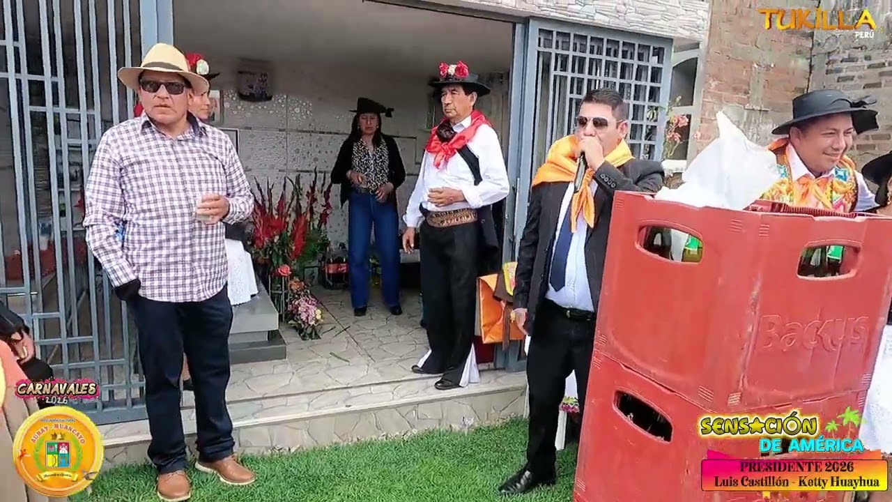 ASOCIACIÓN CULTURAL AURAY HUANCAYO - CARNAVALES 2026  (Homenaje a Javier Unsihuay)20/02/26