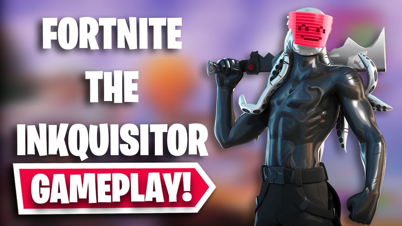 THE INKQUISITOR Gameplay in Fortnite | November 2022 Crew Pack
