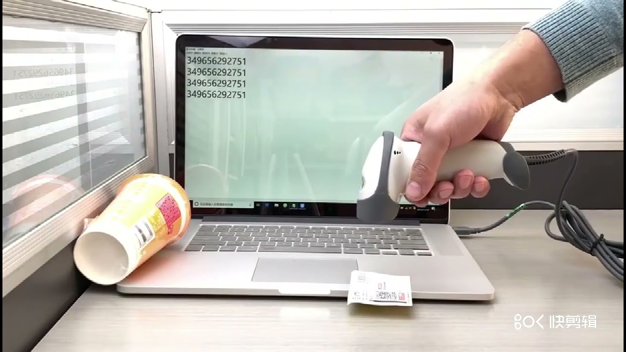 Smart slim hardware---Zebra Barcode Scanner LS2208
