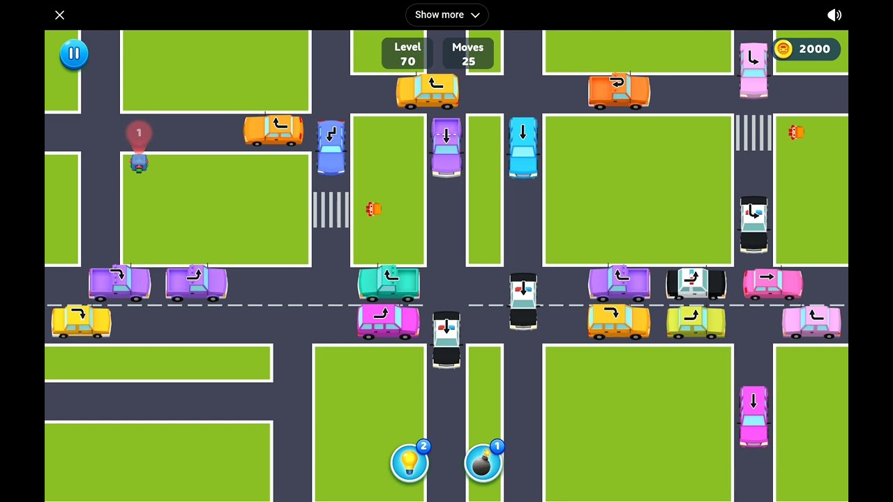 Traffic car puzzle gameplay #1 all completed levels