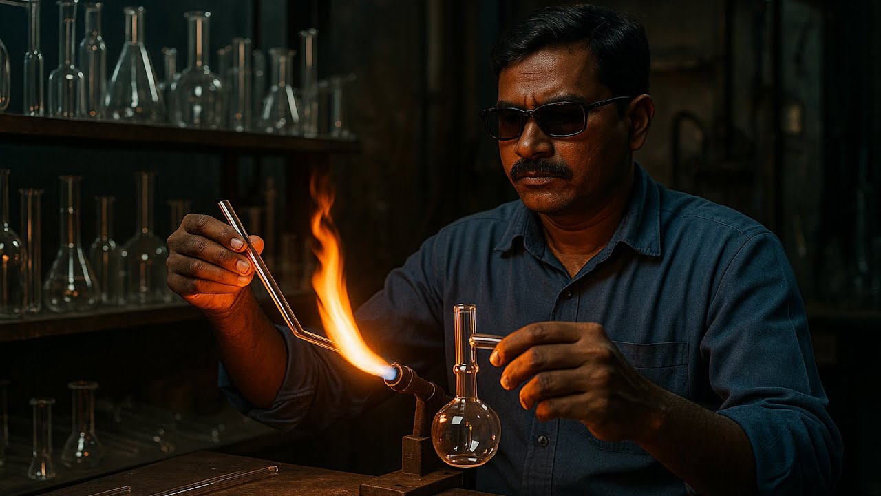 Laboratory glass equipment manufacturing Process