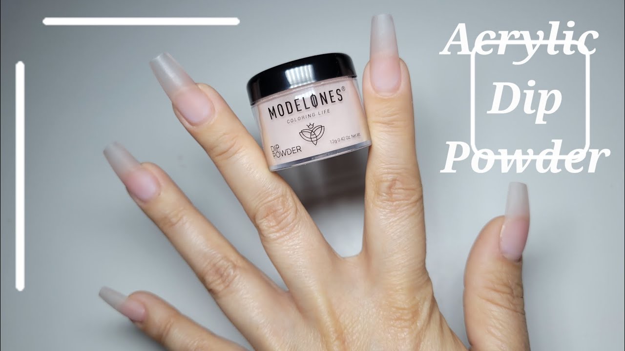 Dip Powder Nails Paso a Paso con Modelones 💅