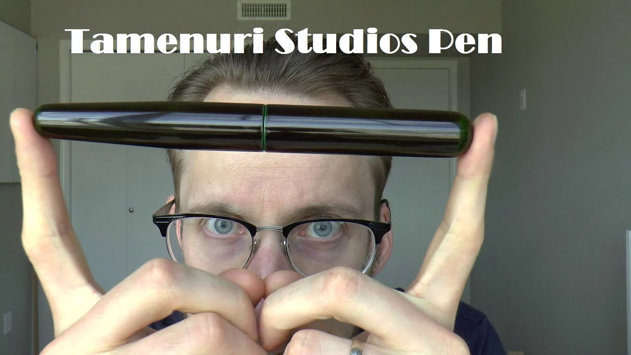 Обзор перьевой ручки Tamenuri Studio Urushi