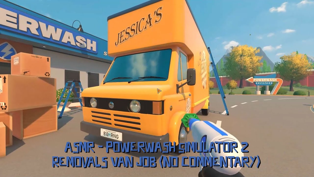 ASMR | Powerwash Simulator 2 | Removals Van (NO COMMENTARY)