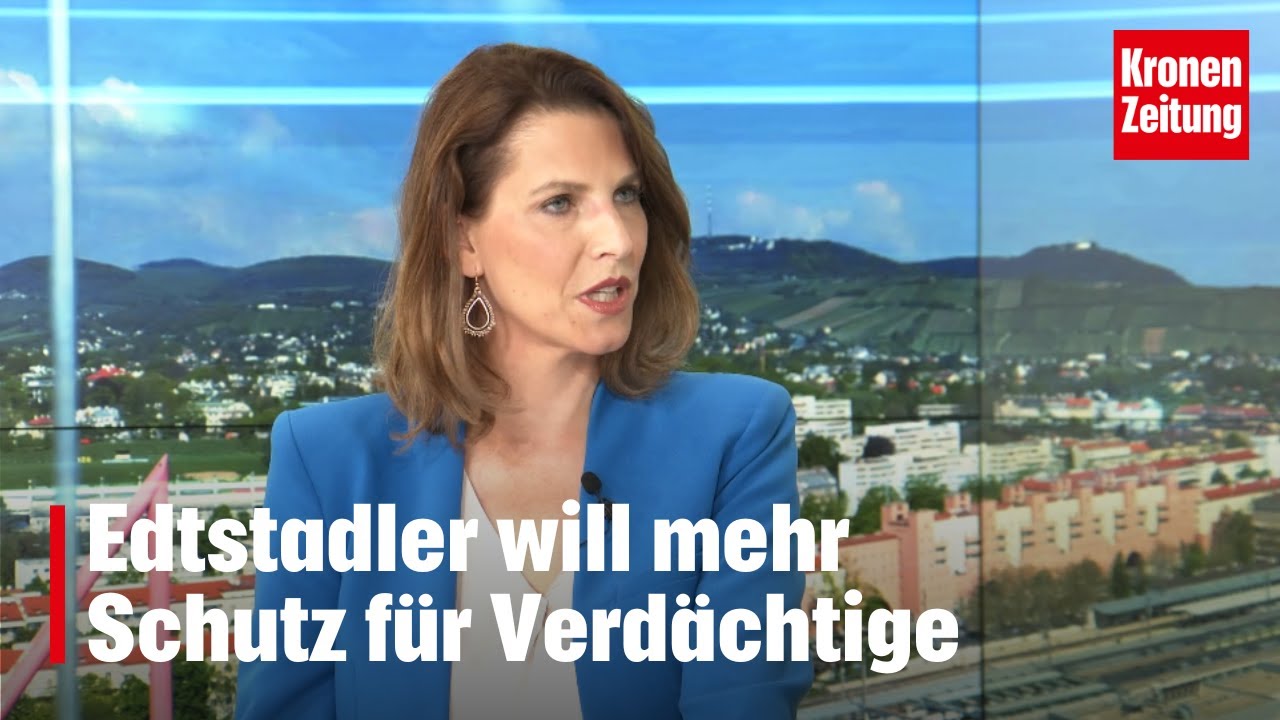 Edtstadler will mehr Schutz für Verdächtige| krone.tv NACHGEFRAGT
