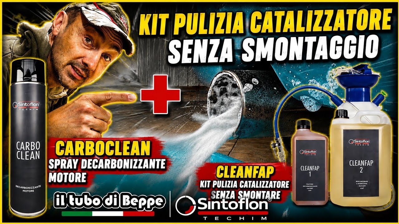 CarboClean e CleanFap per far rinascere il tuo motore Diesel o Benzina #fap #kat #dpf #auto #car
