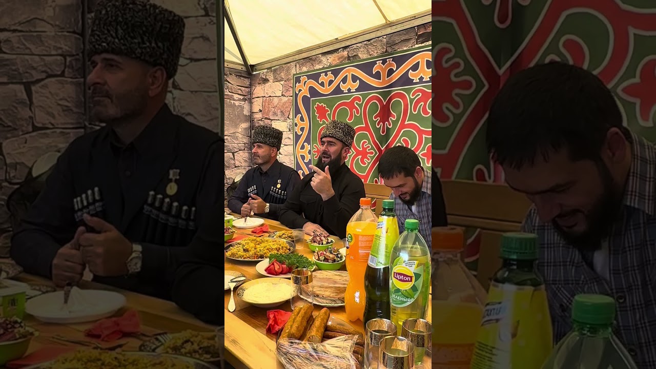 Шарпуди Исмаилов. На фестивале день города Грозный. Хаз илли