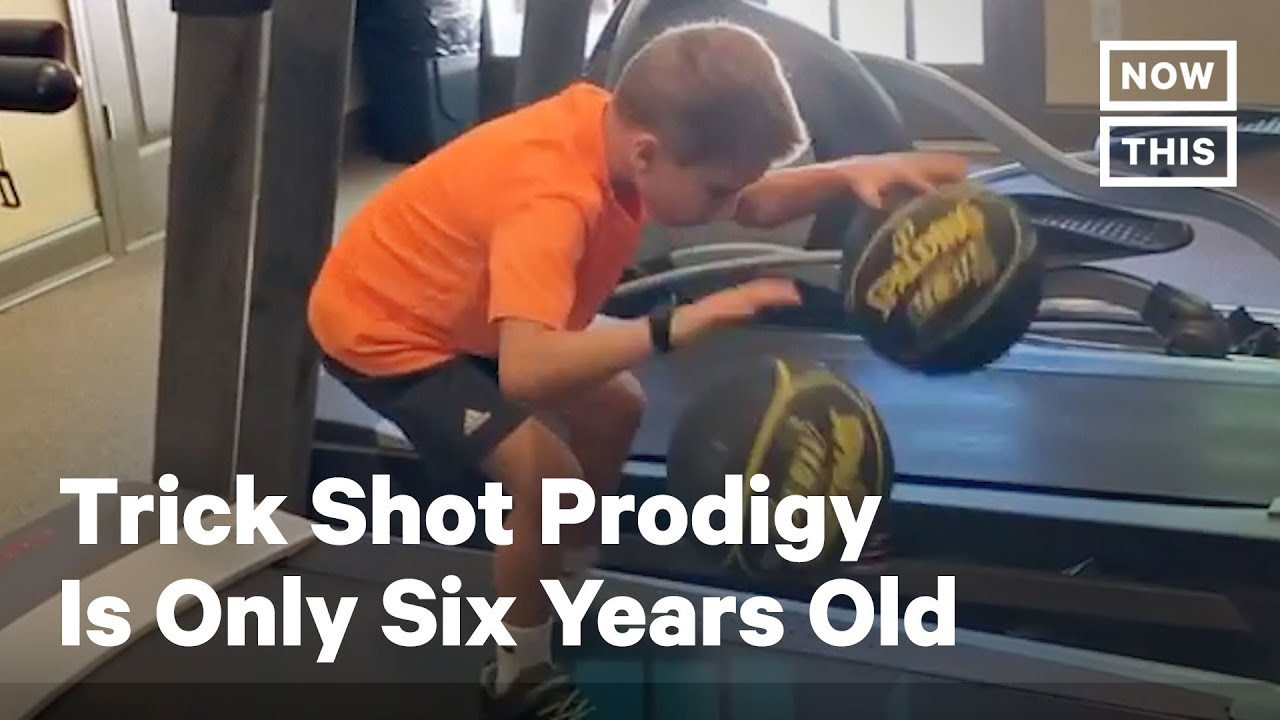 This 6-Year-Old is a Trick Shot Prodigy | Now This