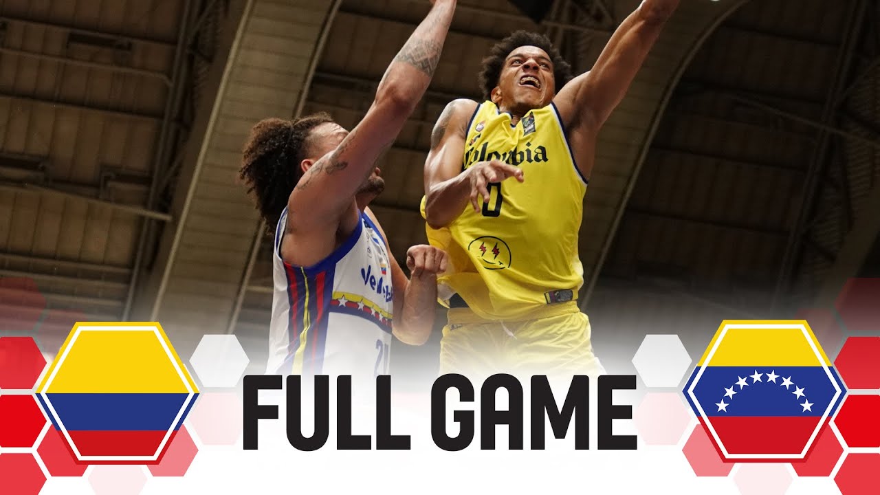 Colombia v Venezuela | Full Basketball Game | FIBA AmeriCup 2025 Qualifiers