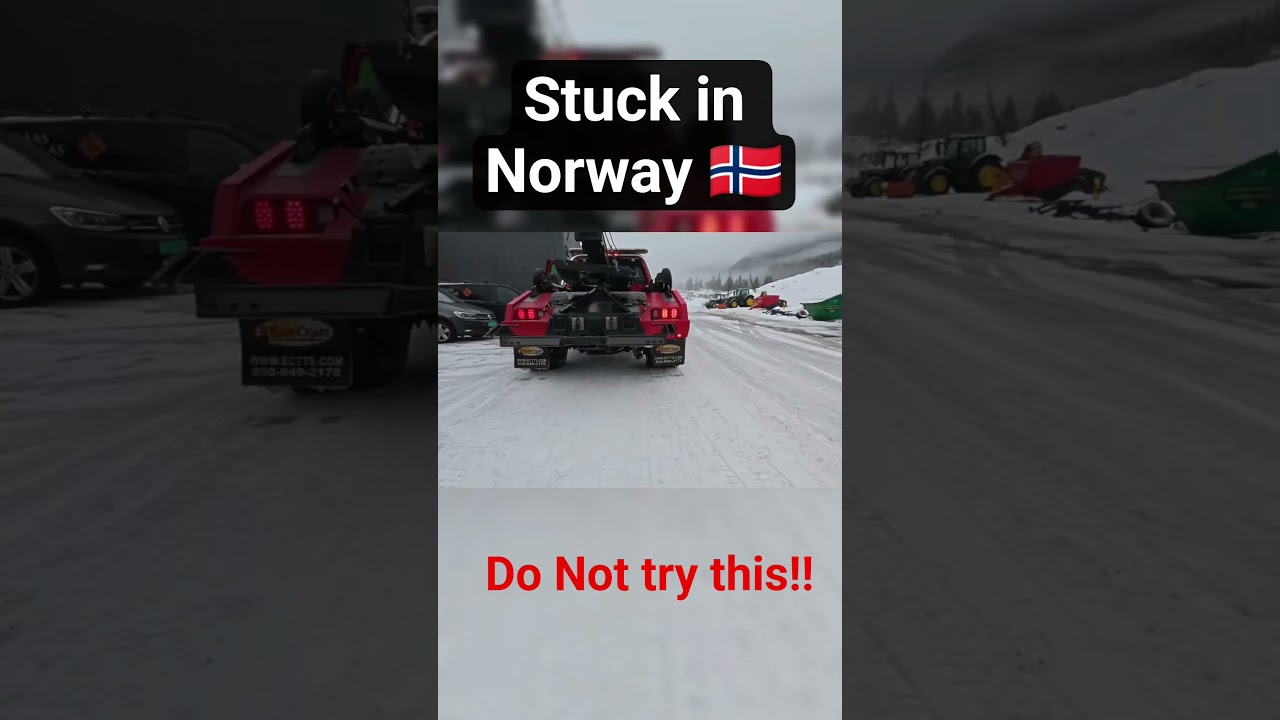 Stuck in Norway Vanlife goes wrong 