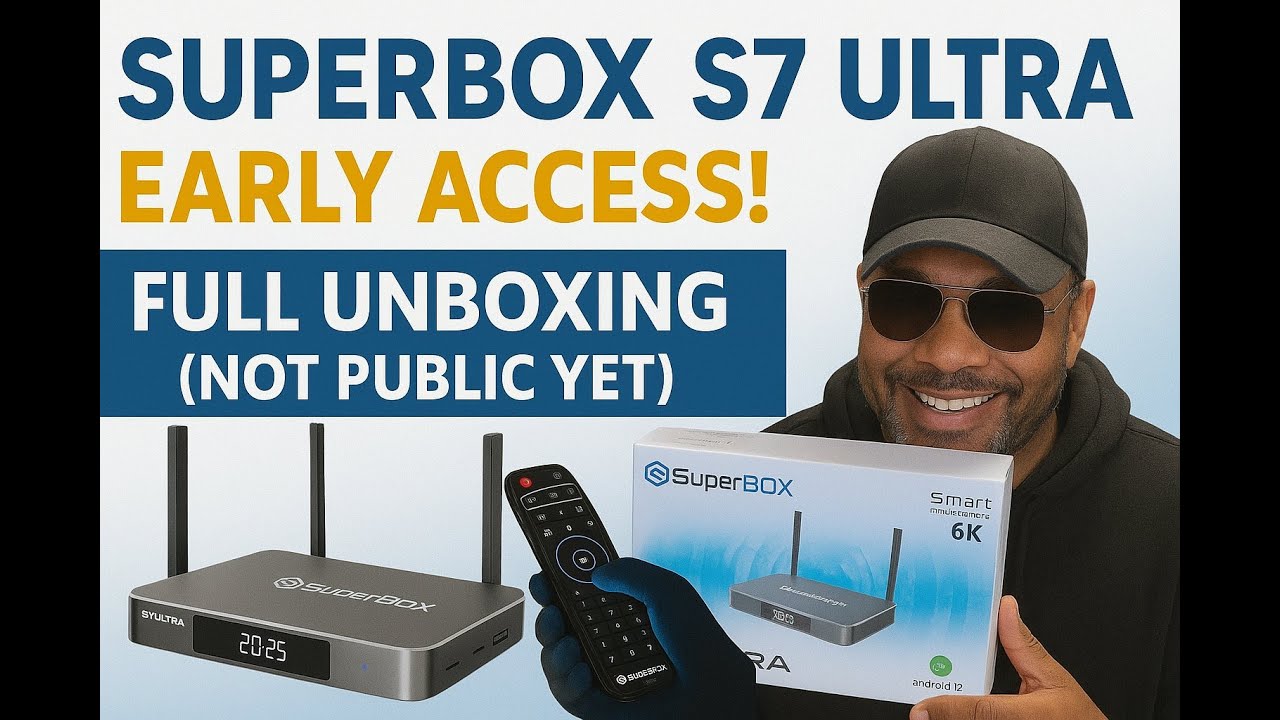 «ПЕРВЫЙ ВЗГЛЯД НА SUPERBOX S7 ULTRA! HUFFLINK TV ПОКУПАЛ ЕГО ДО ВЫХОДА 🔥»