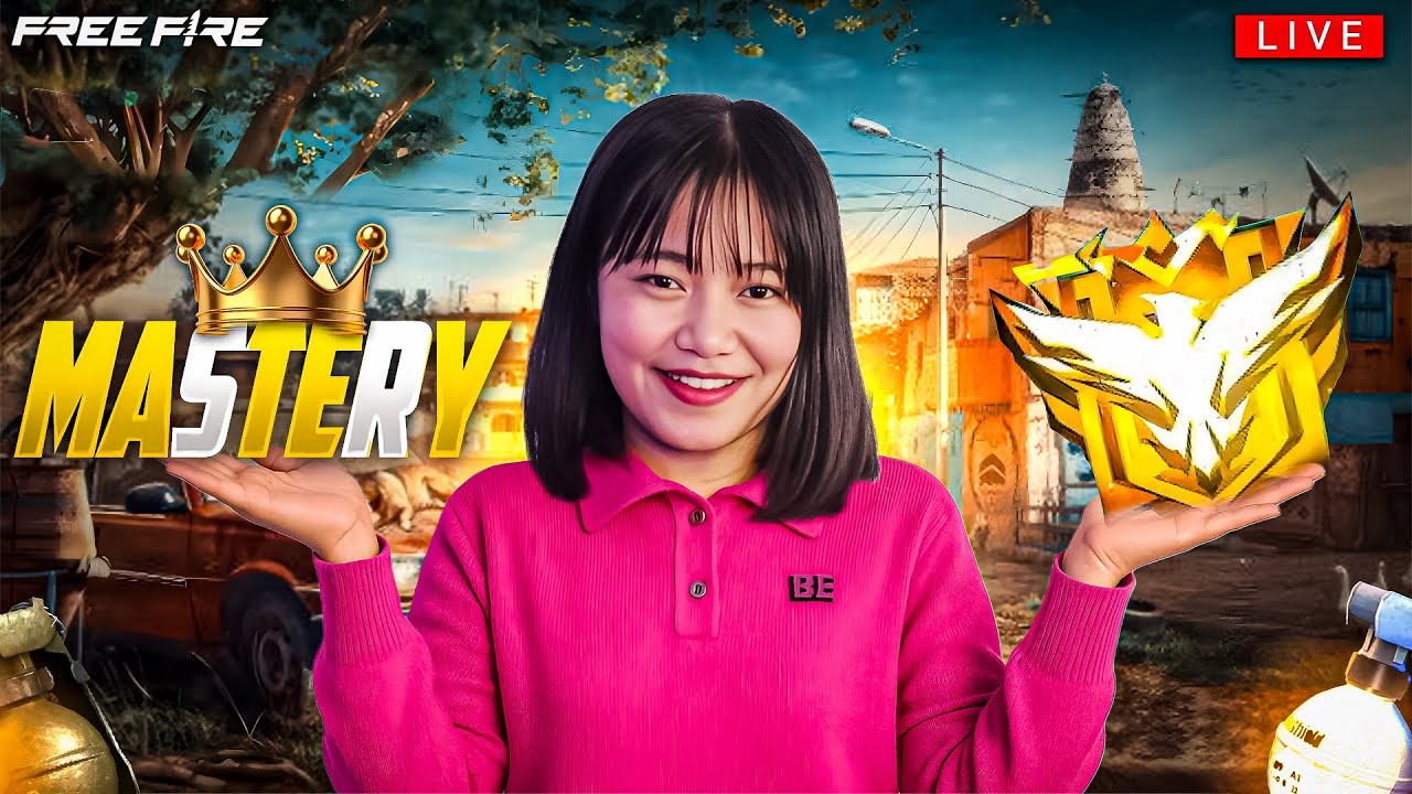 LIVE 🔴 Free Fire Mastery & Rank Push LIVE with Sooneeta 😍 | Free Fire LIVE
