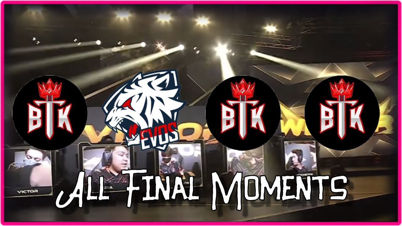 All Final Moments | BTK VS EVOS SG | M3